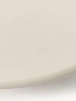 HKLIVING Mesa auxiliar redonda Dunstan