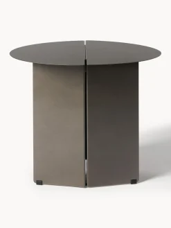 blomus Mesa auxiliar redonda Oru, look vintage^ Mesas Auxiliares