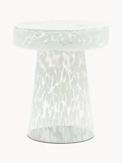 Mesa auxiliar redonda soplada Murano^ Mesas Auxiliares