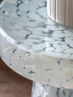 Mesa auxiliar redonda soplada Murano^ Mesas Auxiliares