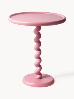 POLSPOTTEN Mesa auxiliar redonda Twister