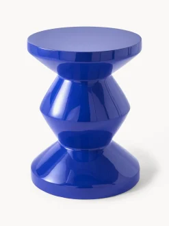 POLSPOTTEN Mesa auxiliar redonda Zig Zag^ Mesas Auxiliares