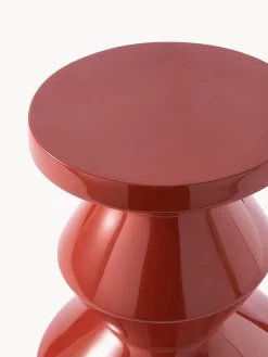 POLSPOTTEN Mesa auxiliar redonda Zig Zag