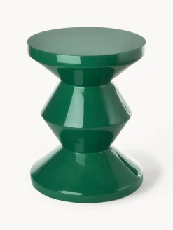 POLSPOTTEN Mesa auxiliar redonda Zig Zag^ Mesas Auxiliares