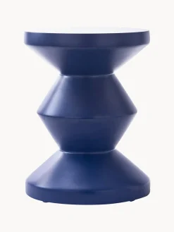 POLSPOTTEN Mesa auxiliar redonda Zig Zag^ Mesas Auxiliares