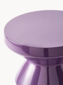 POLSPOTTEN Mesa auxiliar redonda Zig Zag^ Mesas Auxiliares