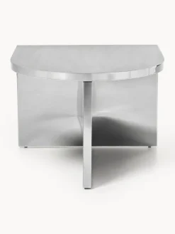 Westwing Collection Mesa baja ovalada de metal Leander^ Mesas De Centro|Mesas De Centro