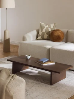 Westwing Collection Mesa de centro baja de madera Dako^ Mesas De Centro|Mesas De Centro