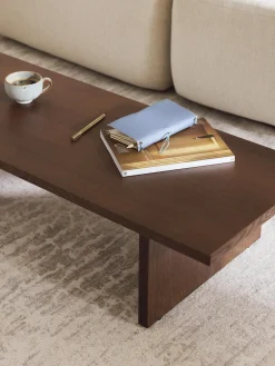 Westwing Collection Mesa de centro baja de madera Dako^ Mesas De Centro|Mesas De Centro