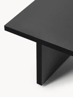 Westwing Collection Mesa de centro baja de madera Dako