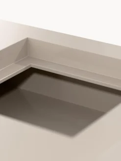 Westwing Collection Mesa de centro con espacio de almacenamiento Alessa, 80 cm