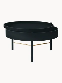 Audo Copenhagen Mesa de centro con espacio de almacenamiento Turning Table