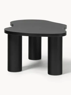 Westwing Collection Mesa de centro de forma orgánica de madera de roble Didi