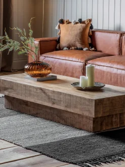 Mesa de centro de madera de mango Iowa^ Mesas De Centro|Mesas De Centro