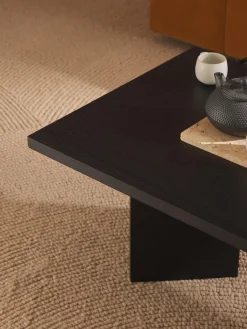 Westwing Collection Mesa de centro de madera Toni