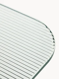 Noo.ma Mesa de centro de madera de haya con tablero de cristal Kob^ Mesas De Centro|Mesas De Centro