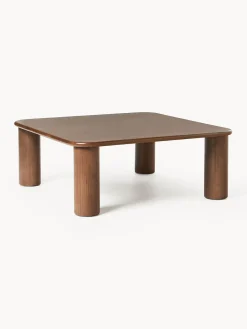 Westwing Collection Mesa de centro de madera de roble Didi