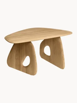Ferm Living Mesa de centro de madera de roble Oar