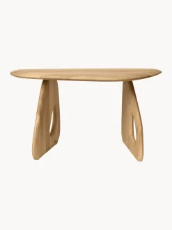 Ferm Living Mesa de centro de madera de roble Oar
