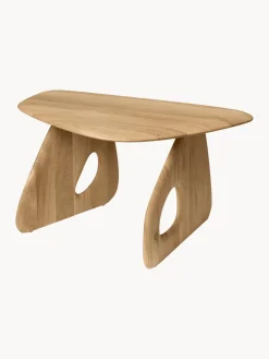 Ferm Living Mesa de centro de madera de roble Oar