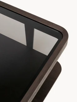 Kare Design Mesa de centro de madera de fresno Divine