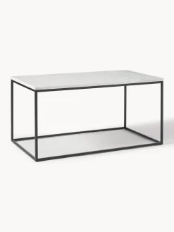 Westwing Collection Mesa de centro de mármol Alys