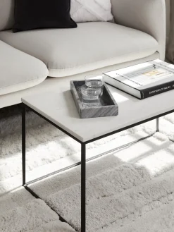 Westwing Collection Mesa de centro de mármol Alys