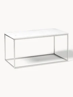 Westwing Collection Mesa de centro de mármol Alys