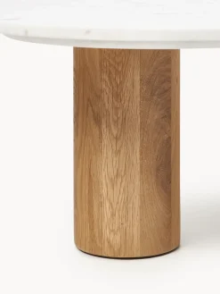 Westwing Collection Mesa de centro de mármol con forma orgánica Naruto^ Mesas De Centro|Mesas De Centro