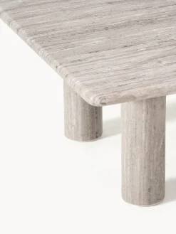 Westwing Collection Mesa de centro de mármol Mabel