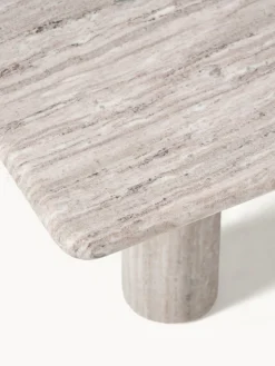 Westwing Collection Mesa de centro de mármol Mabel