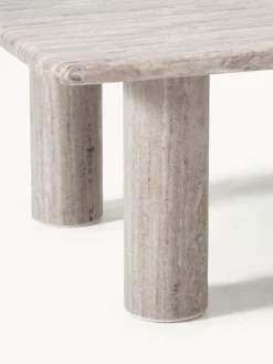 Westwing Collection Mesa de centro de mármol Mabel