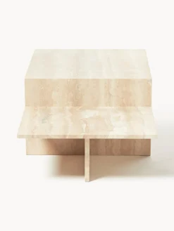 Ferm Living Mesa de centro de travertino con dos tableros Distinct^ Mesas De Centro|Mesas De Centro