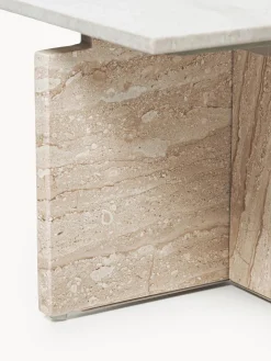 Westwing Collection Mesa de centro de travertino Marisa