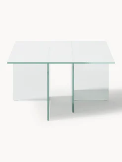 Westwing Collection Mesa de centro de vidrio Anouk, 102 cm^ Mesas De Centro|Mesas De Centro