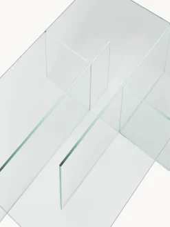 Westwing Collection Mesa de centro de vidrio Anouk, 102 cm^ Mesas De Centro|Mesas De Centro