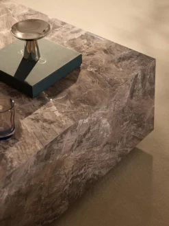 Westwing Collection Mesa de centro en look mármol Lesley