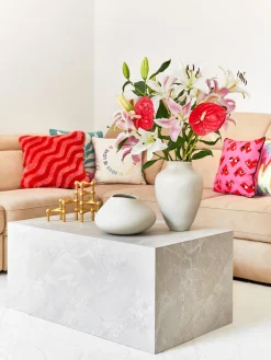 Westwing Collection Mesa de centro en look travertino Lesley^ Mesas De Centro|Mesas De Centro