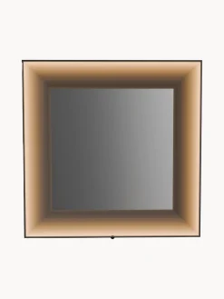 Vanita&Casa Mesa de centro Foggy, 100x100 cm^ Espejos De Pared|Espejos De Pared