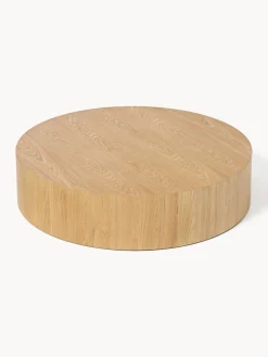 Westwing Collection Mesa de centro grande redonda de madera Dan^ Mesas De Centro|Mesas De Centro