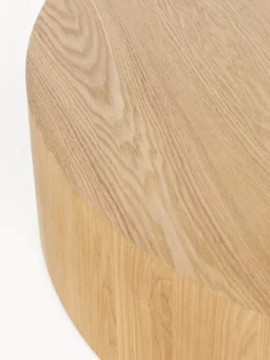 Westwing Collection Mesa de centro grande redonda de madera Dan^ Mesas De Centro|Mesas De Centro