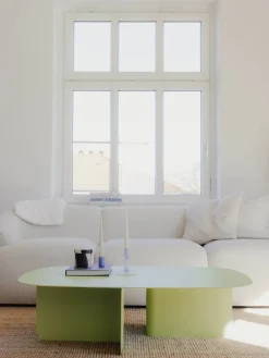 Metallbude Mesa de centro Livia