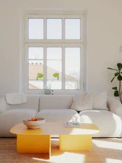 Metallbude Mesa de centro Livia