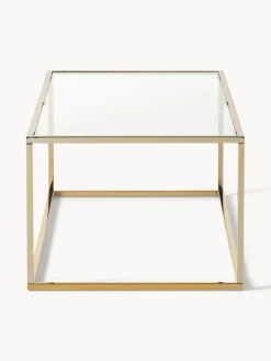 Westwing Collection Mesa de centro Maya, tablero de vidrio^ Mesas De Centro|Mesas De Centro