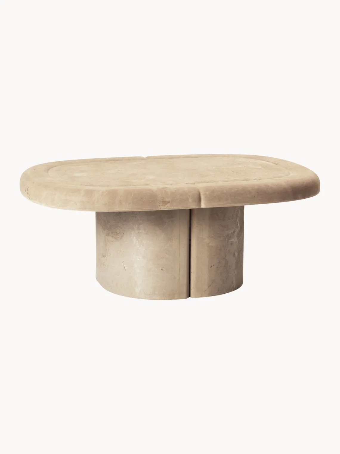 Mater Mesa de centro ovalada Alder