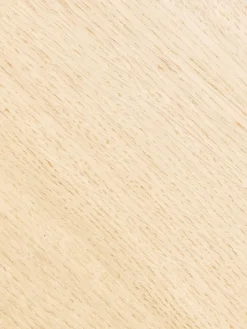 Westwing Collection Mesa de centro ovalada de madera Toni