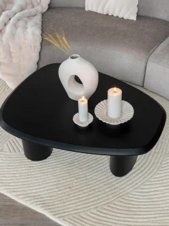 House Nordic Mesa de centro ovalada de madera Tirano