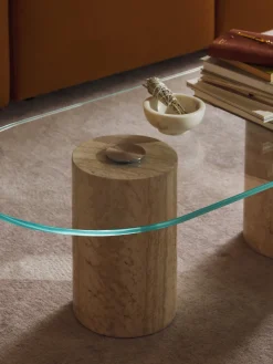 Westwing Collection Mesa de centro ovalada grande Jonah^ Mesas De Centro|Mesas De Centro