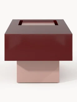 Westwing Collection Mesa de centro rectangular con espacio de almacenamiento Alessa