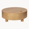 Ferm Living Mesa de centro redonda con espacio de almacenamiento Olles